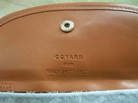 serial number authentic goyard stamp|Goyard bag serial number.